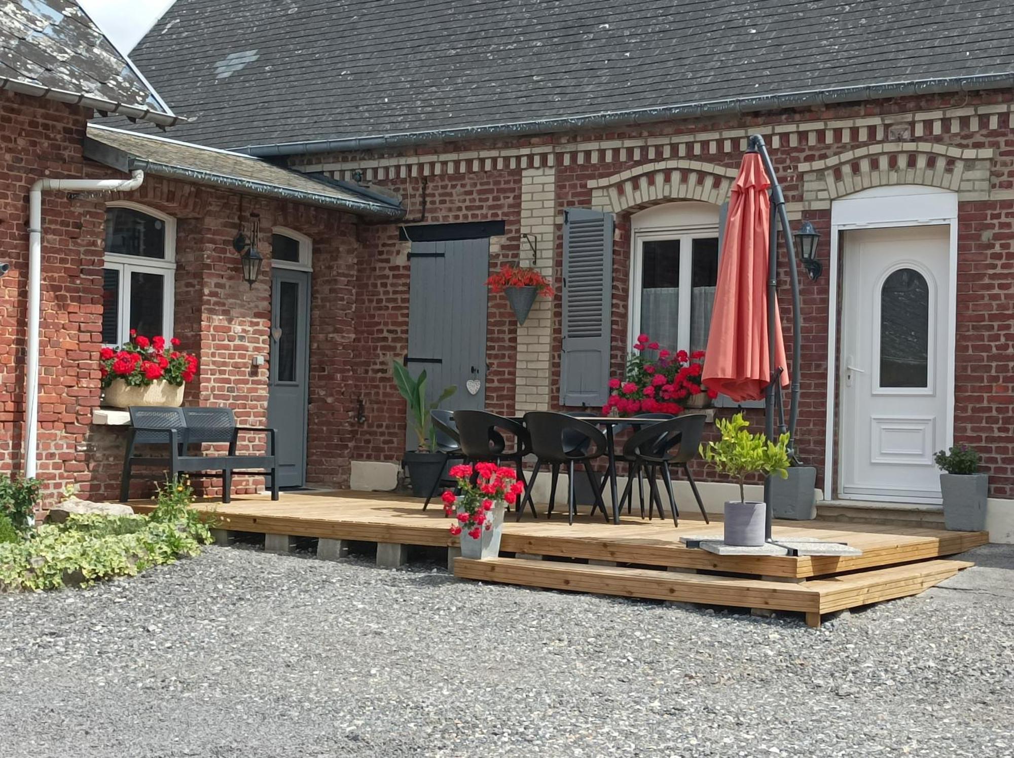 Les Muches Bed & Breakfast Bouzincourt Eksteriør bilde